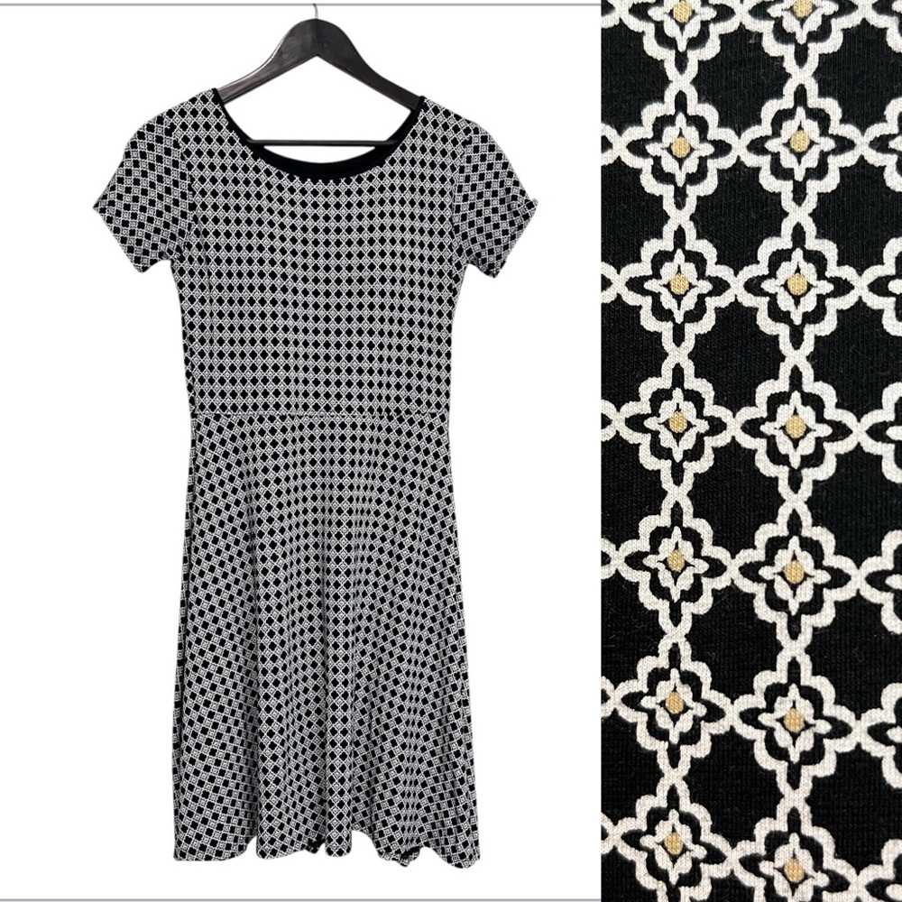 Uniqlo Mosaic Print Built in Bra Dress